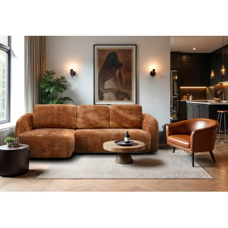 Corner Sofa bed Porto with fabric of your choice 270 x 155cm