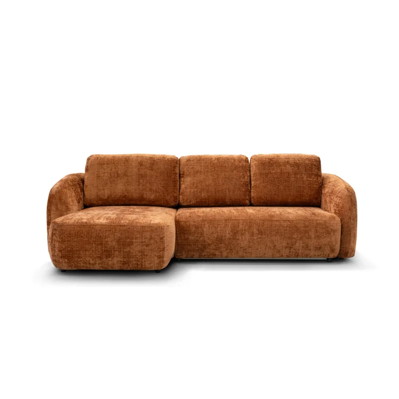 Corner Sofa bed Porto with fabric of your choice 270 x 155cm