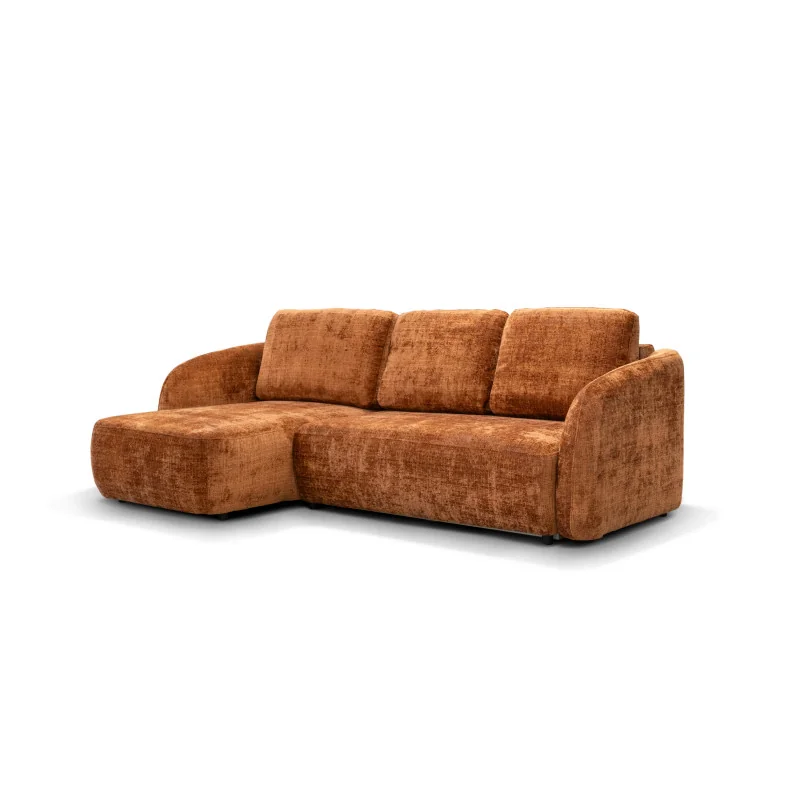 Corner Sofa bed Porto with fabric of your choice 270 x 155cm