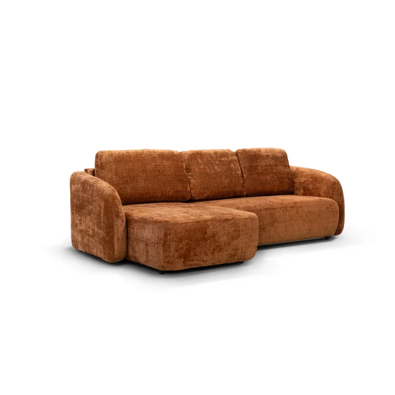 Corner Sofa bed Porto with fabric of your choice 270 x 155cm