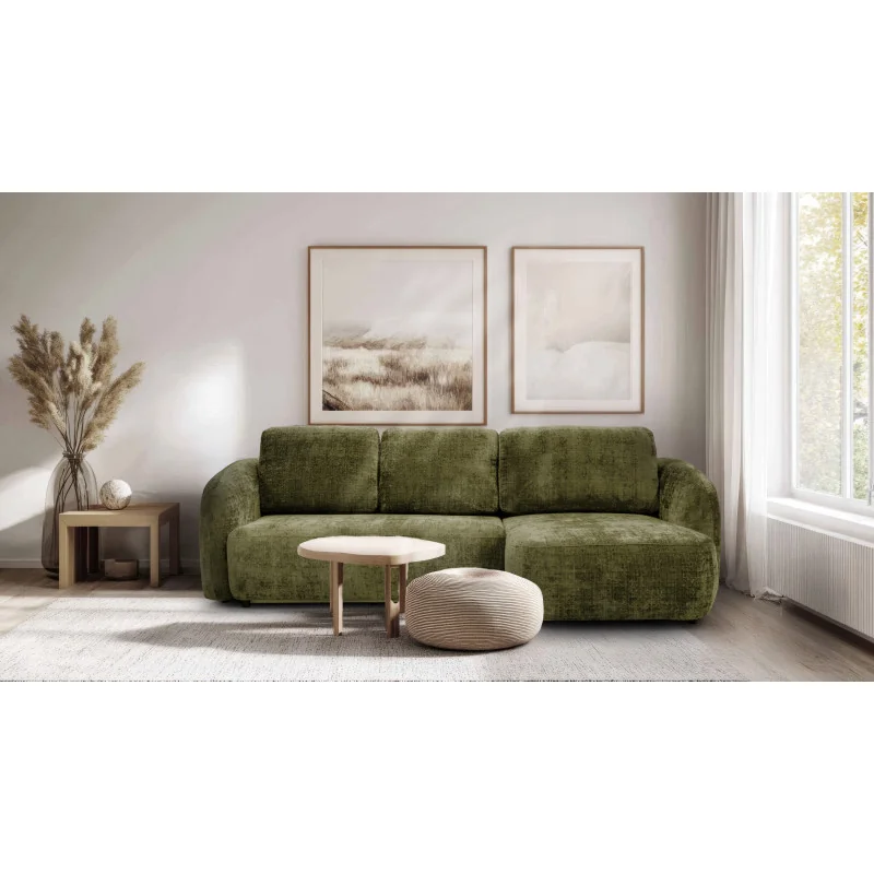 Corner Sofa bed Porto with fabric of your choice 270 x 155cm