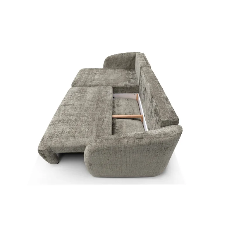 Corner Sofa bed Porto with fabric of your choice 270 x 155cm