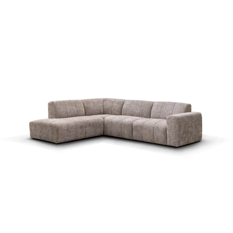 Γωνιακός καναπές Muto Open End καπιτονέ 300 x 230cm
