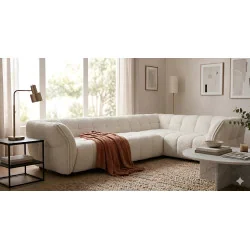 Γωνιακός καναπές Bellagio με 2 μπράτσα 262-295-323 x 262-295-323cm