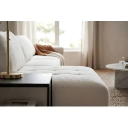 Γωνιακός καναπές Bella Vista με ανάκλινδρο 270-335-365 x 190cm
