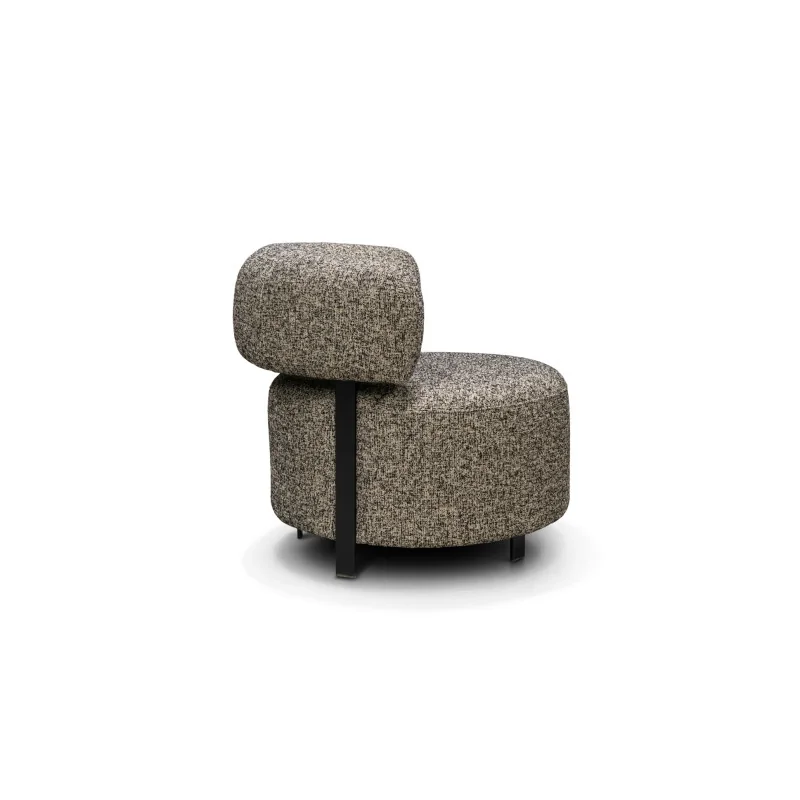 Armchair Aston with metal frame & fabric of your choice 88 x 87 x 74cm
