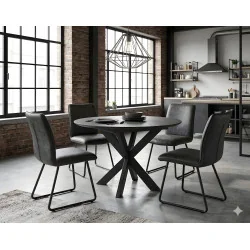Round Dining Table Lafayette Quartz stone ⌀120-⌀130-⌀140-⌀150cm