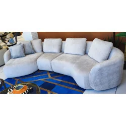 Corner sofa Domani Chaisel Curved 75º by Enrique Marti 380 x 170cm