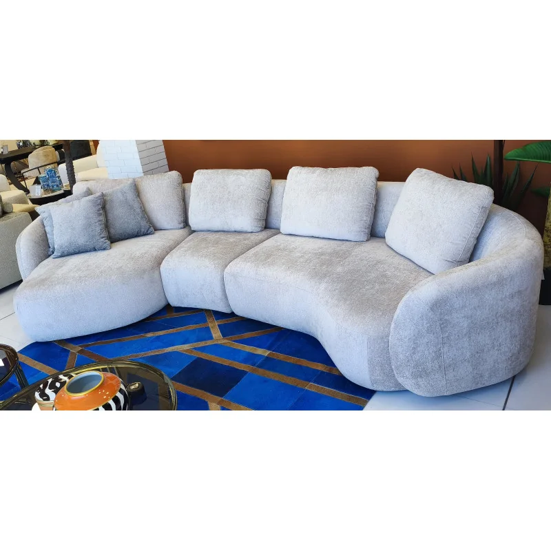 Corner sofa Domani Chaisel Curved 75º by Enrique Marti 380 x 170cm