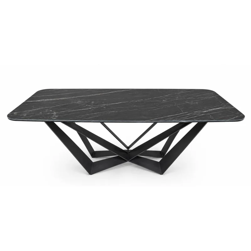 Dining table Canaletto Quartz stone 180x100 200x106 220x110 240x114cm