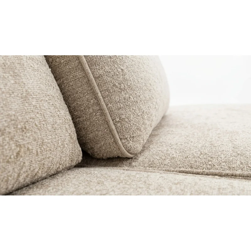 U shaped sofa Domani Chaise lounge Curved 75º by E.Marti 380 x 170cm