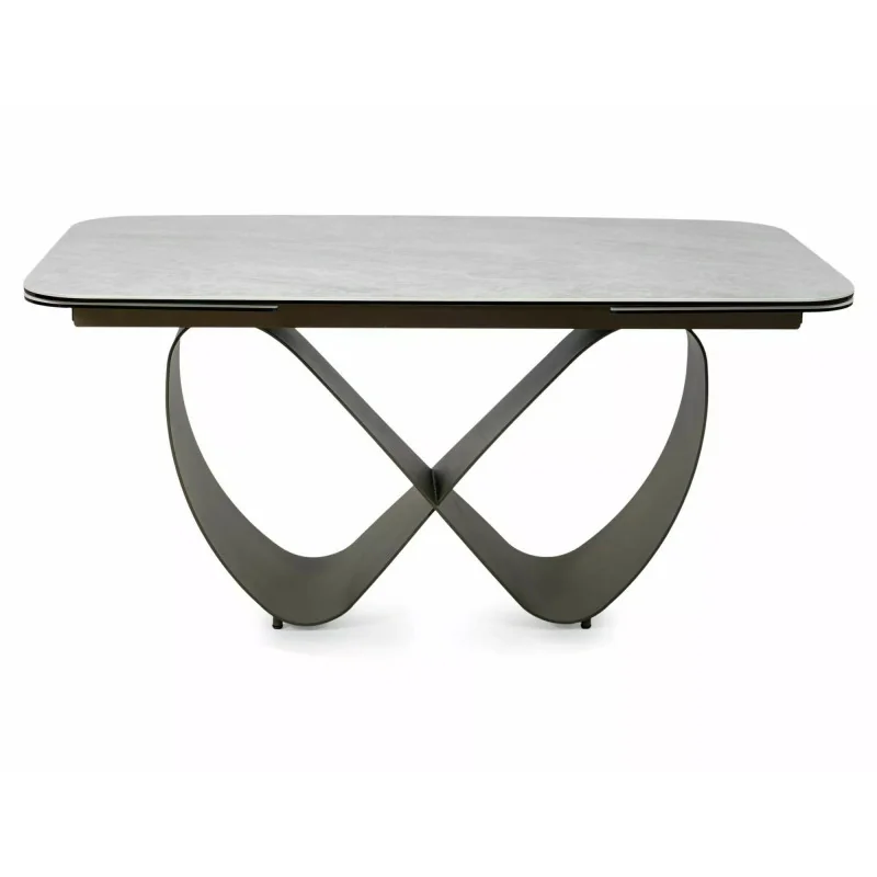 Extendable dining table Infinity TajMahal ceramic top 160(200/240)x95