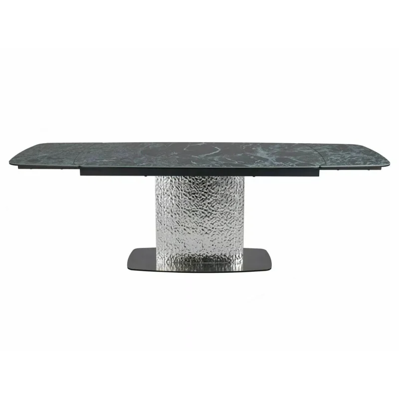 Extendable dining table Moncler ceramic VERDE ALPI 160(200/240)x95cm