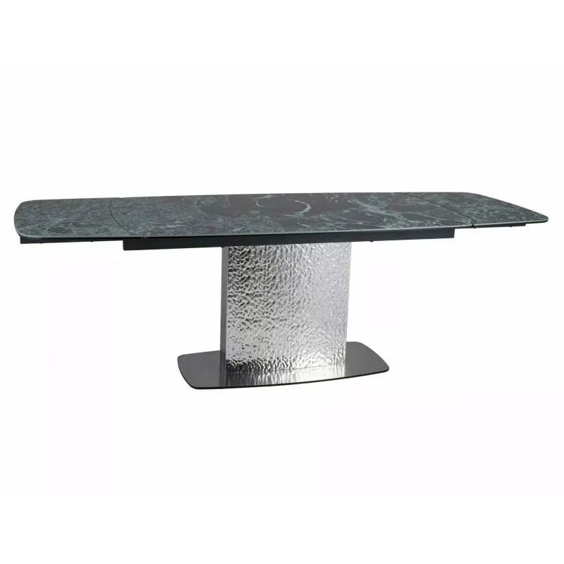 Extendable dining table Moncler ceramic VERDE ALPI 160(200/240)x95cm