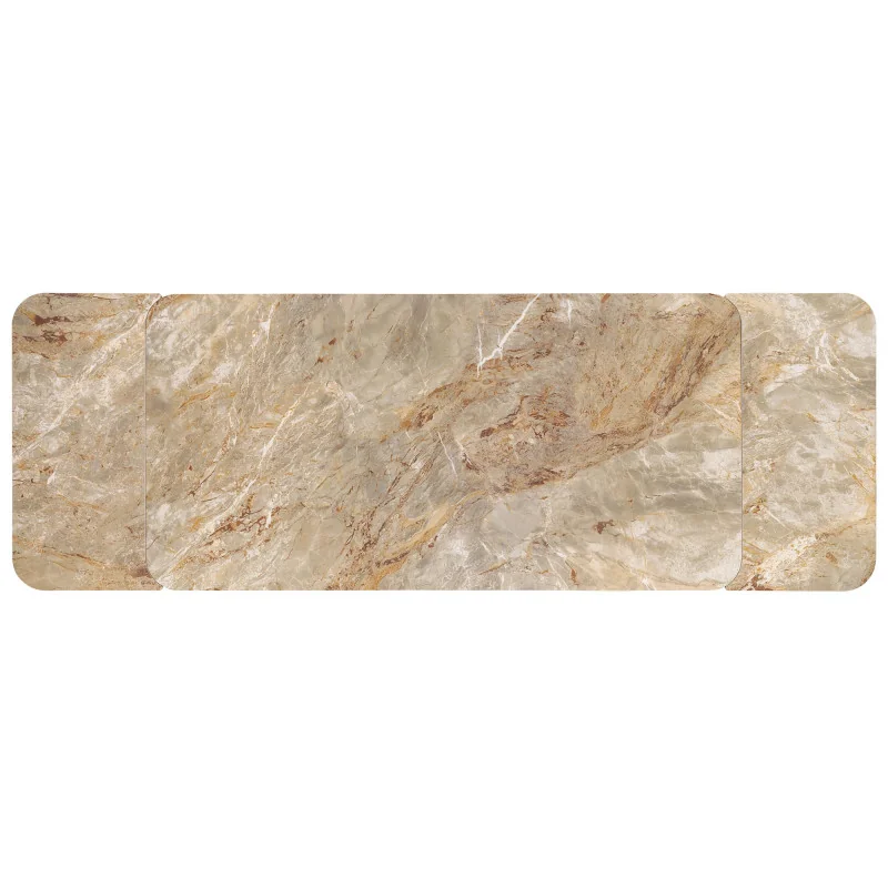 Extendable Dining Table VESNA beige ceramic Top 180(220/260)x90cm