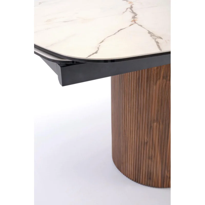 Extendable Dining Table FLAVOR ceramic mat top 200(250/300)x100cm
