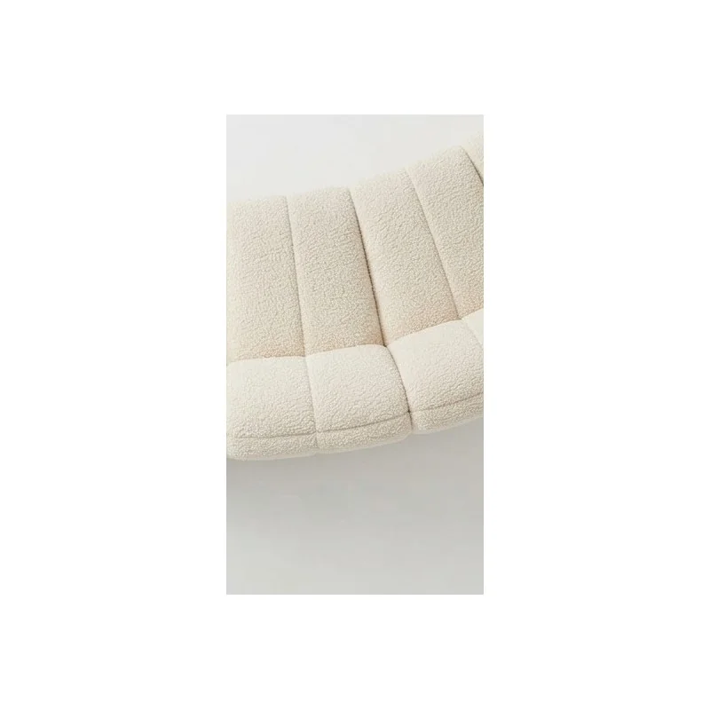 Corner Sofa modular Muto Quilted Curved 90° with two arms 310x310cm