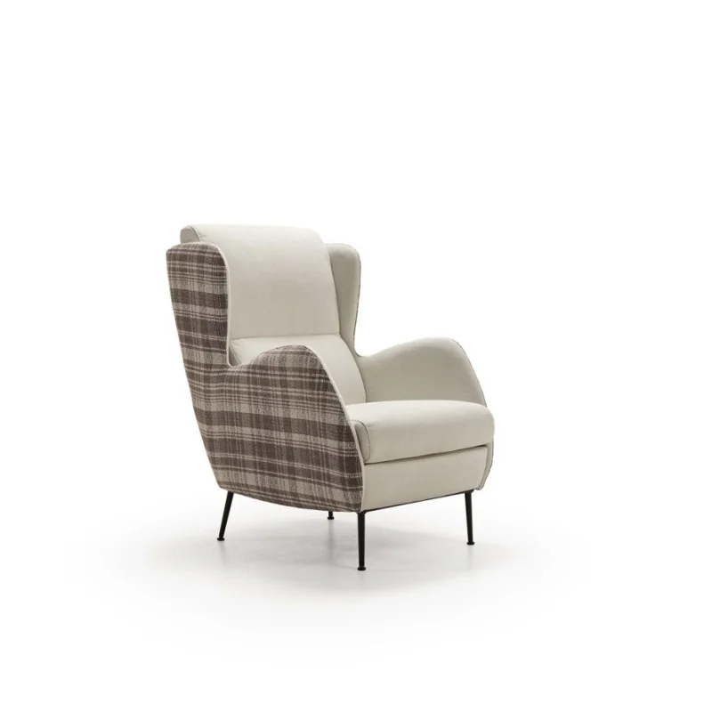 Armchair Roko upholstered with fabric of your choice 67 x 94 cm