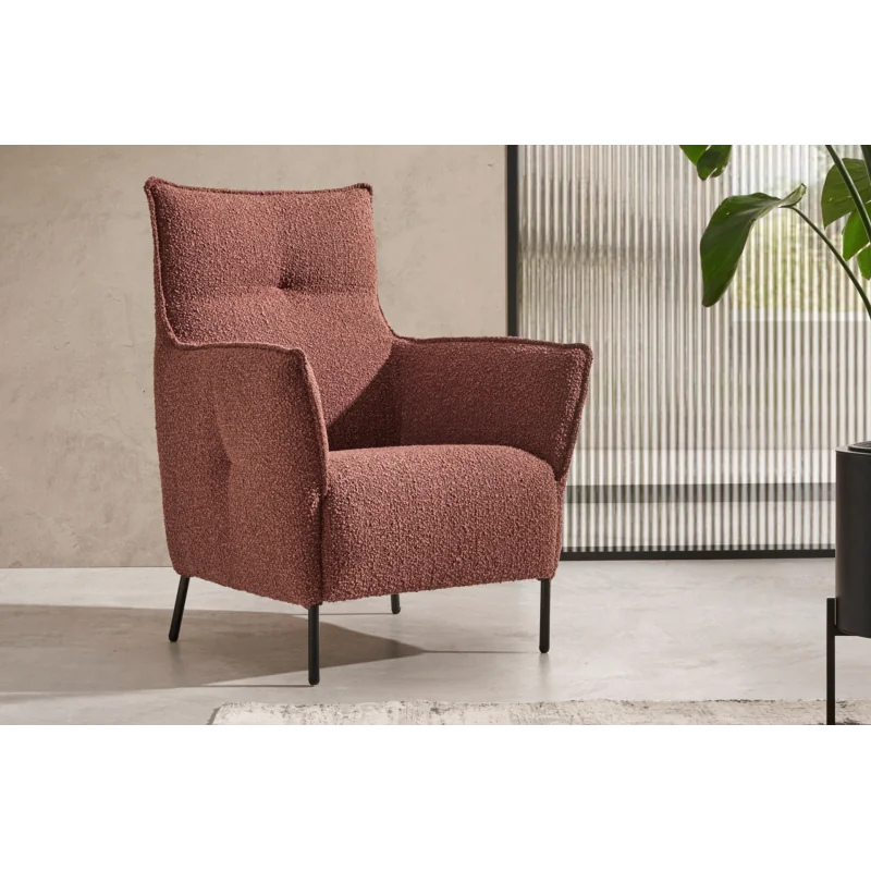 Armchair Roko upholstered with fabric of your choice 67 x 94 cm
