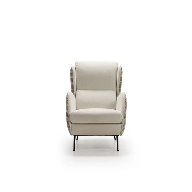Armchair Roko upholstered with fabric of your choice 67 x 94 cm