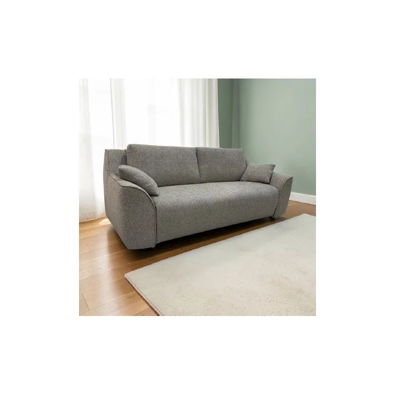 Sofa bed DENNIS fabric of your choice with mattress 140 - 160 x 200cm