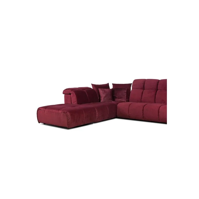 U-shape Sofa Bullet Round corner adjustable backrests 240-280x385x195