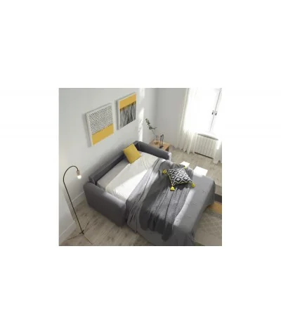 Sofa bed Gary fabric of your choice with matress 120-140-160 x 200cm