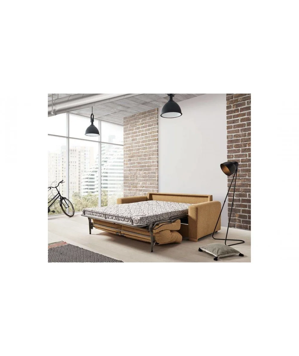 Sofa bed Gary fabric of your choice with matress 120-140-160 x 200cm