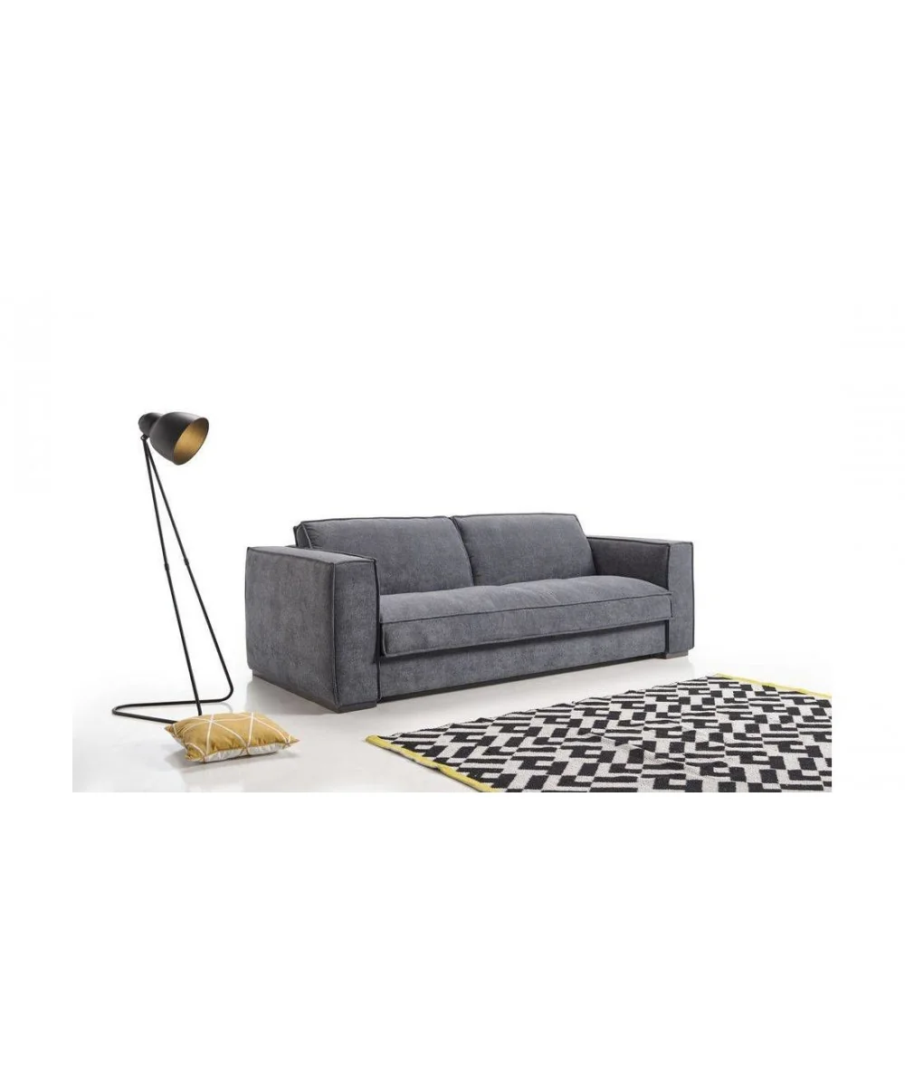 Sofa bed Baldo fabric of your choice with matress 120-140-160 x 200cm