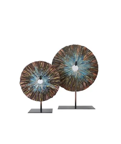 Deco object Rusted Circle