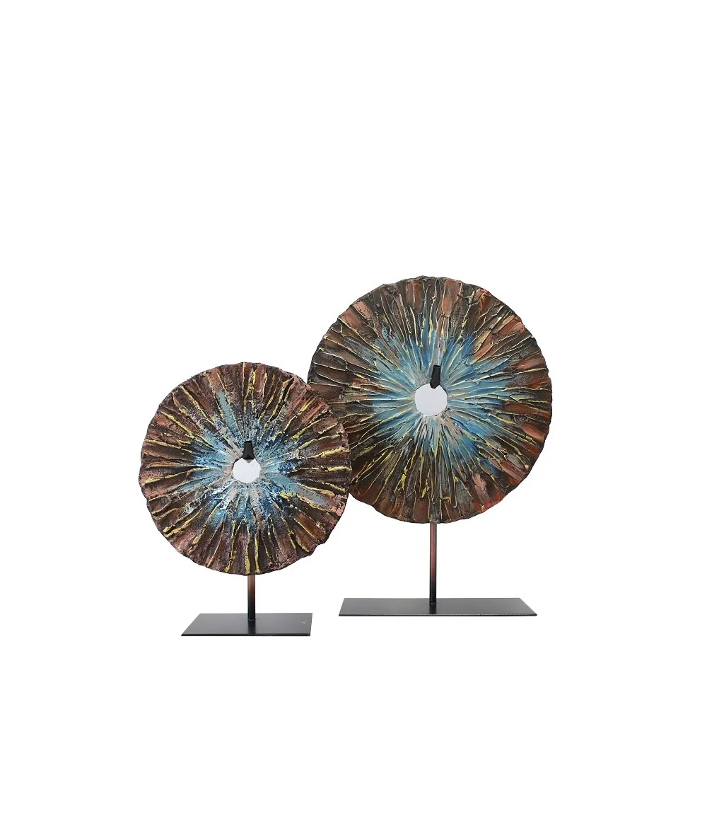 Deco object Rusted Circle
