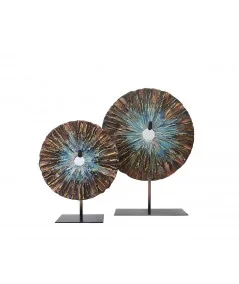 Deco object Rusted Circle