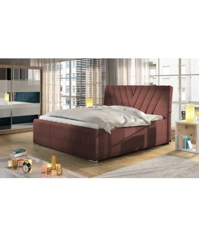 Bed Nevada with fabric of your choice for mattress 160 - 180 x 200cm