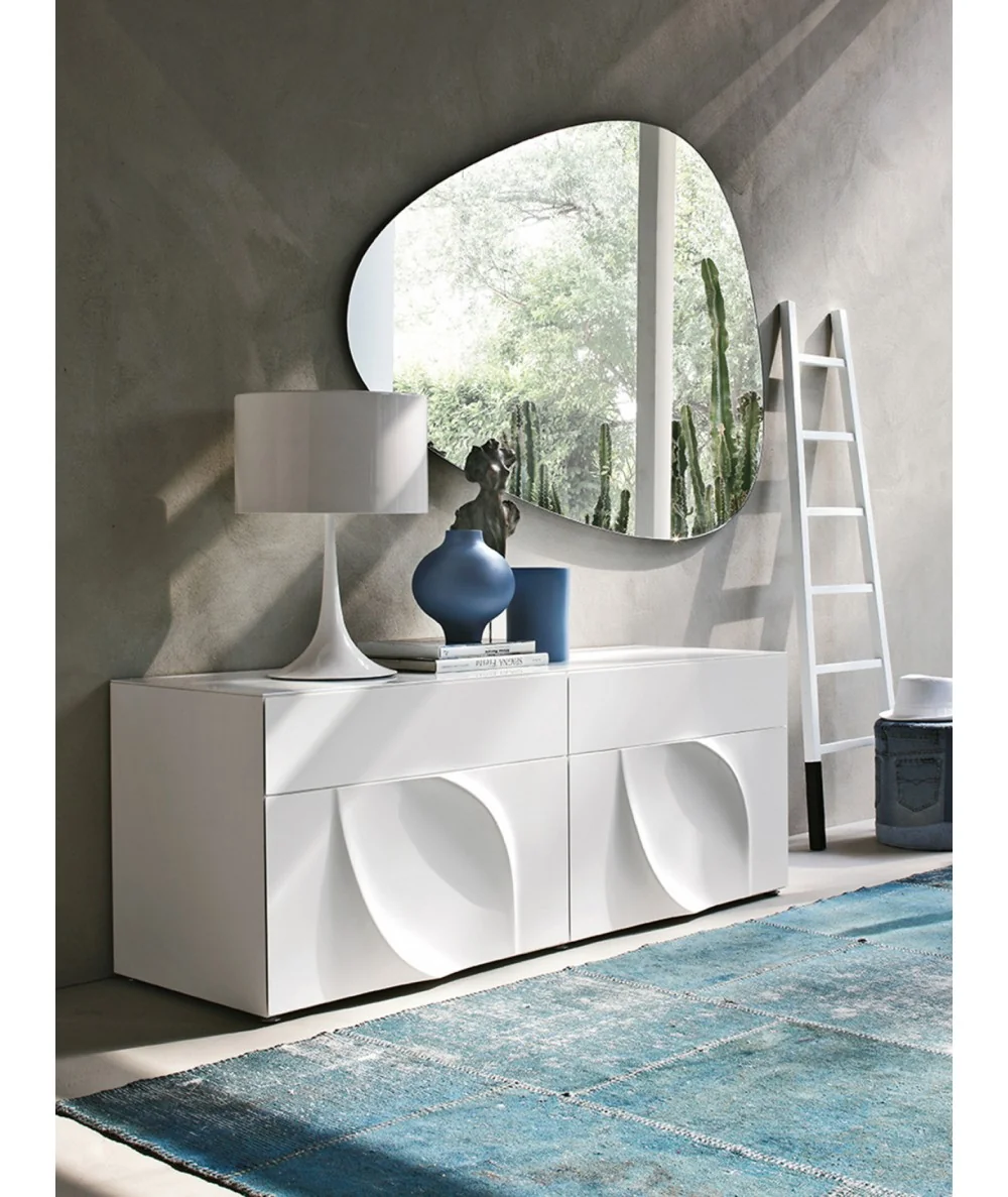 Καθρέφτης τοίχου Stone οβάλ 66 x 83cm ή 90 x 114cm ή 112 x 152cm
