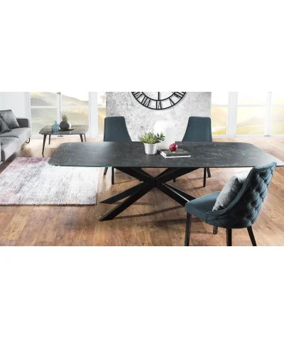 Dining table Lafayette Quartz stone 180x100 200x106 220x110 240x114cm
