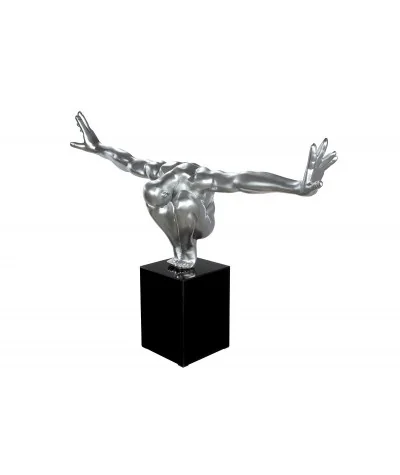 Διακοσμητικό Diving Man silver