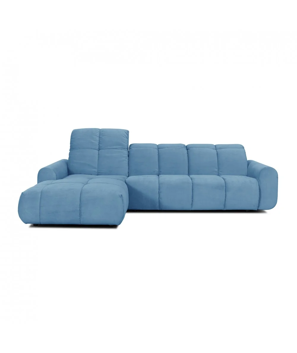 Corner sofa modular Bullet recliner & adjustable headrests 295x200cm
