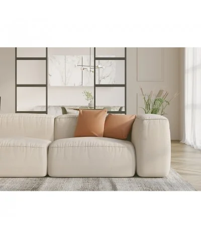 Corner sofa modular Lust with recliner & adjustable headrests 310x180