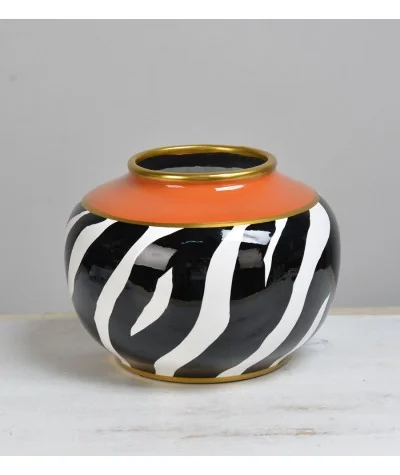 Vase Zebra