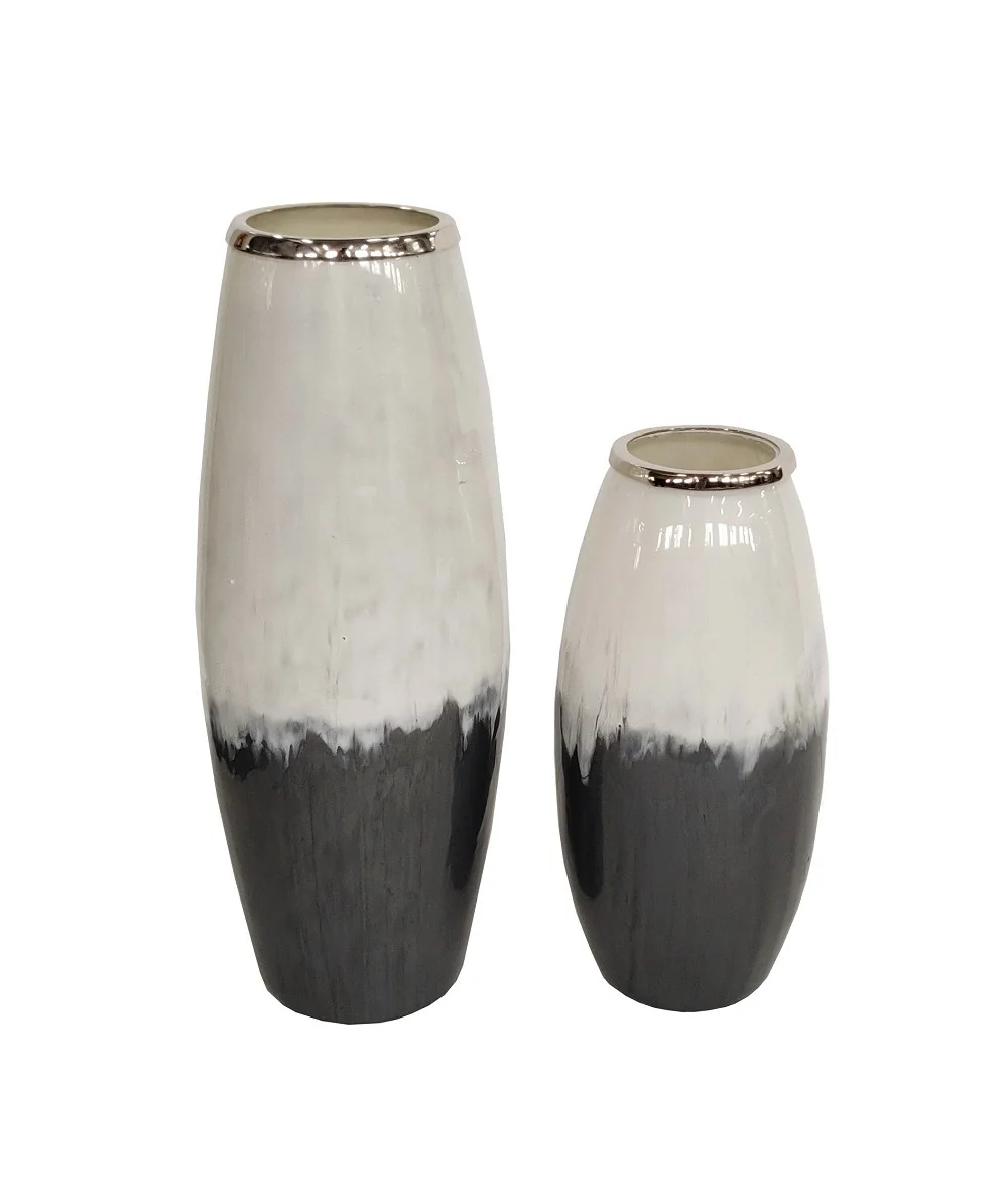 Βάζο Degrade Deep Grey 43cm