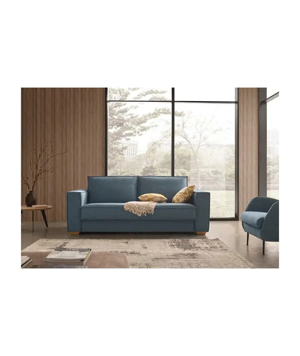 Sofa bed Marco fabric of your choice with matress 120-140-160 x 200cm