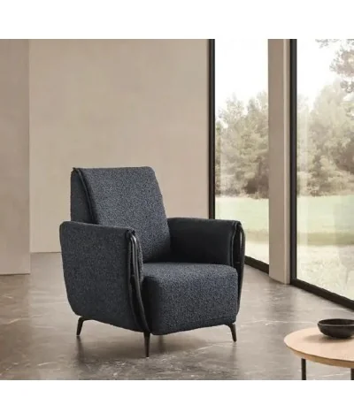 Armchair Marta upholstered fabric of your choice 82 x 85cm