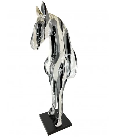 Floor deco figurine Cheval colore 50 x 70 x 180cm