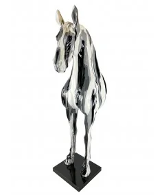 Floor deco figurine Cheval colore 50 x 70 x 180cm