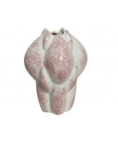 Deco vase Irregular pink (set/2)