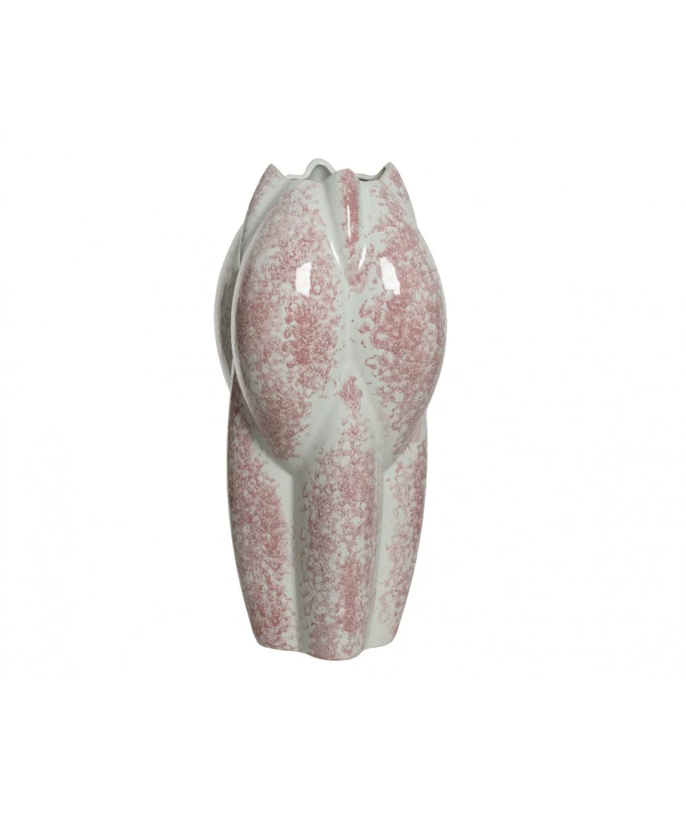 Deco vase Irregular pink (set/2)