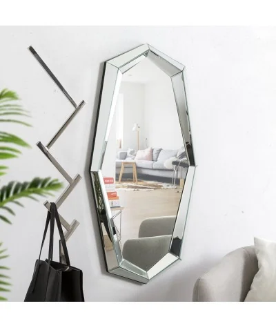 Wall Mirror Geometric 60 x 120cm