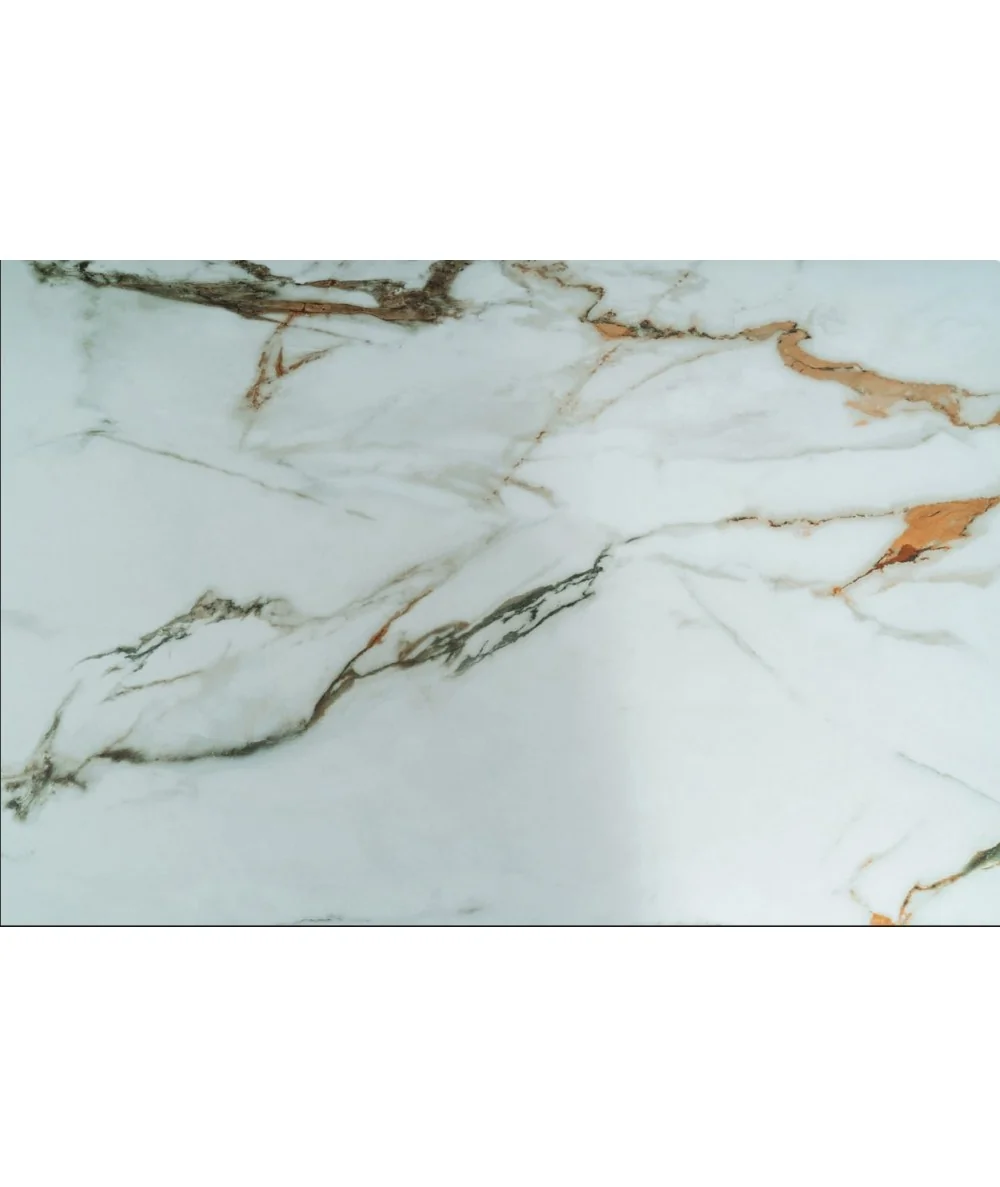 Extendable dining table Infinity ceramic white top 160(200/240)x95cm