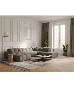 Corner sofa modular Bullet U-shape adjustable backrest 240-280x385x195