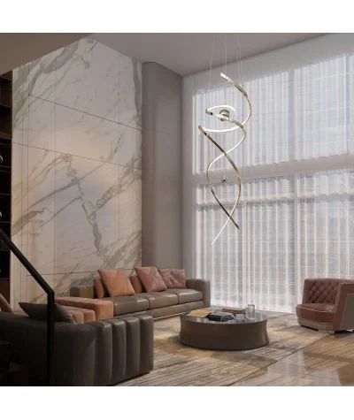 Φωτιστικό οροφής Ritz LED Ø60 x 200cm